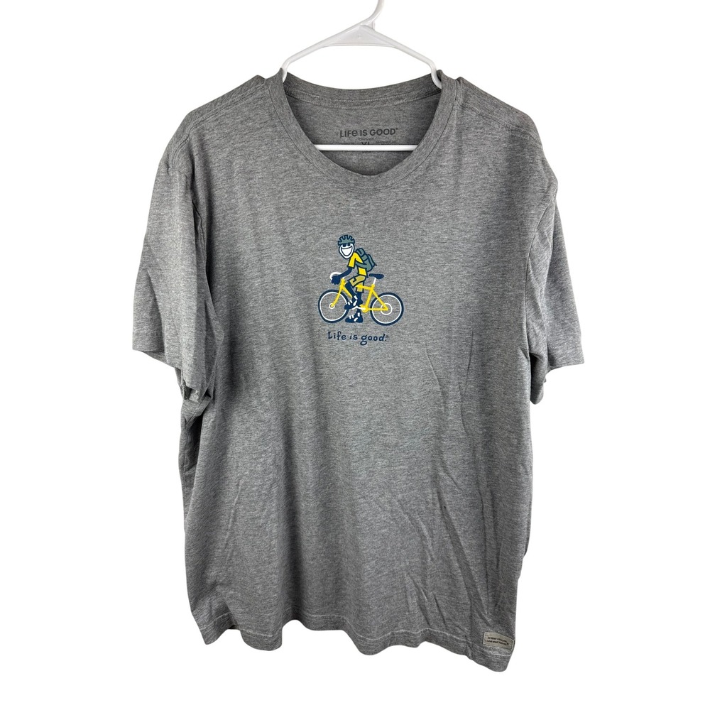 Life is Good Crusher Tee Bundle 3pc Baseball Biking Snowflake XL L Womens BR - Picture 3 of 16